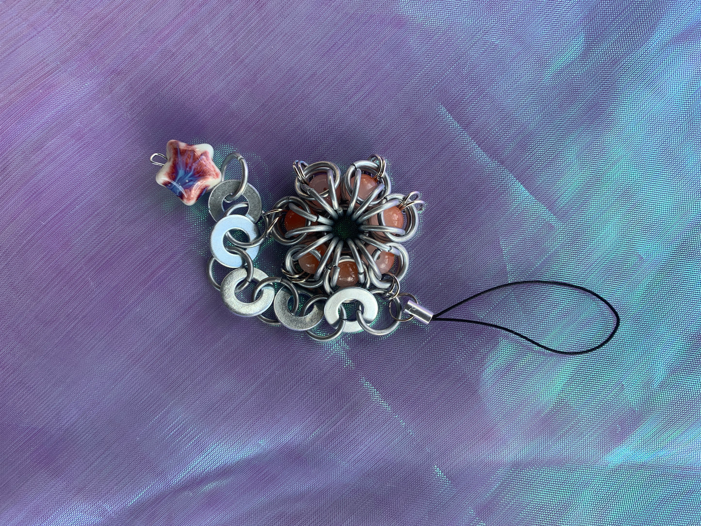 Telephone charms : fleurs et étoile 🌟