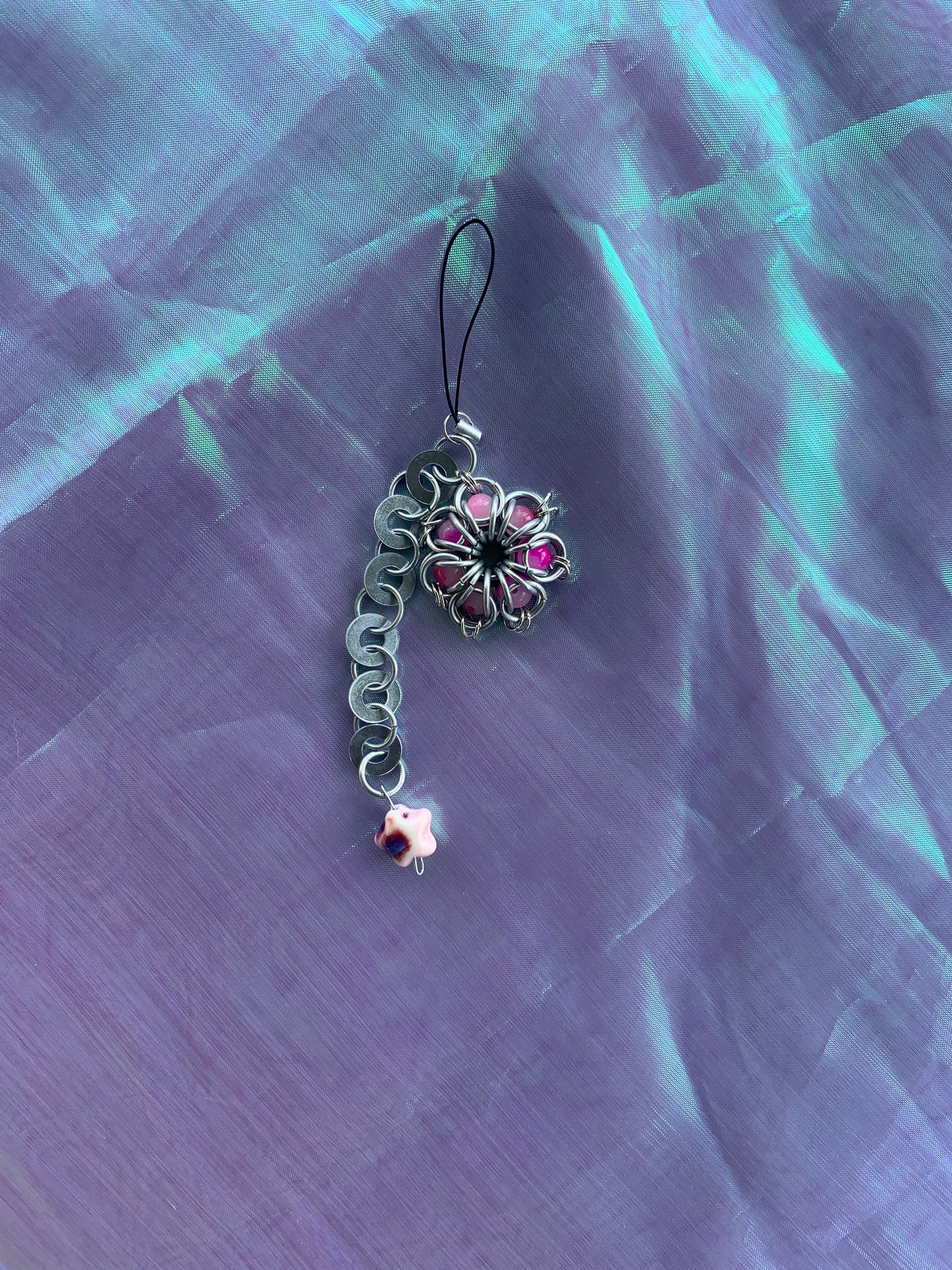 Telephone charms : fleurs et étoile 🌟