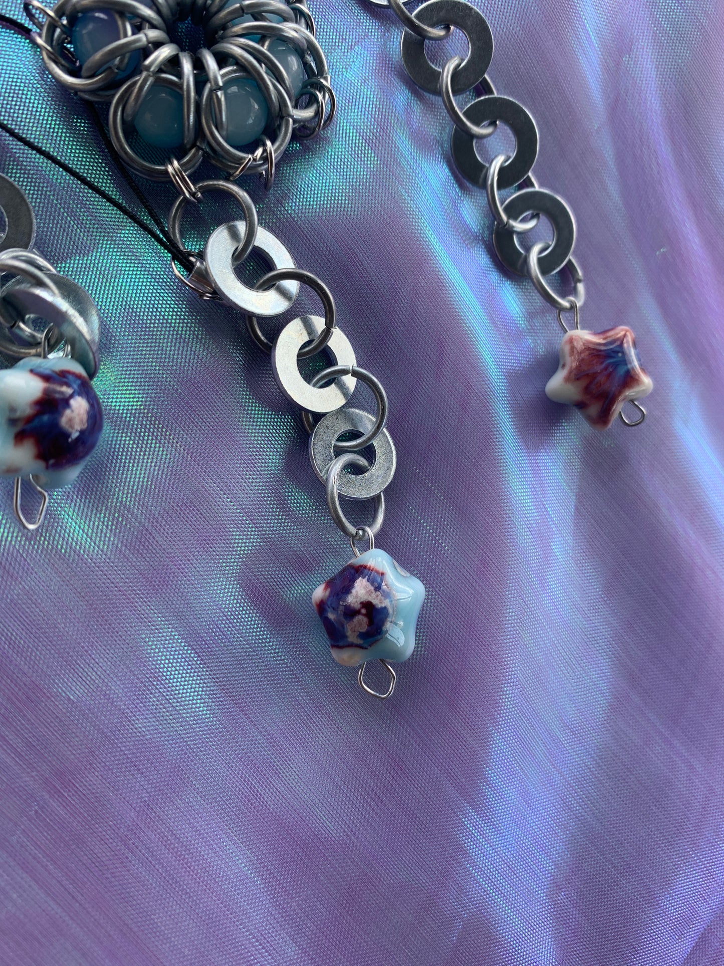 Telephone charms : fleurs et étoile 🌟