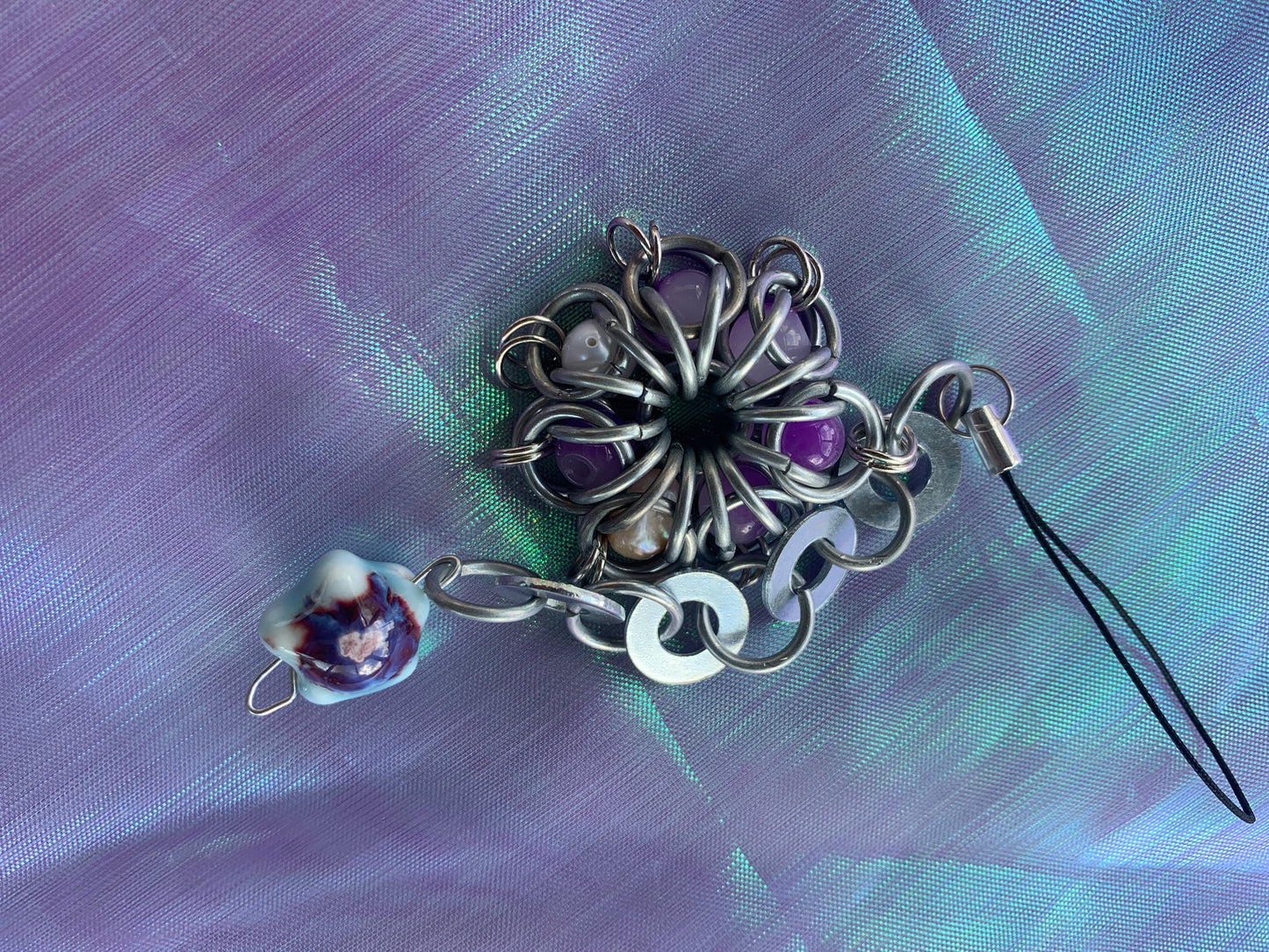 Telephone charms : fleurs et étoile 🌟