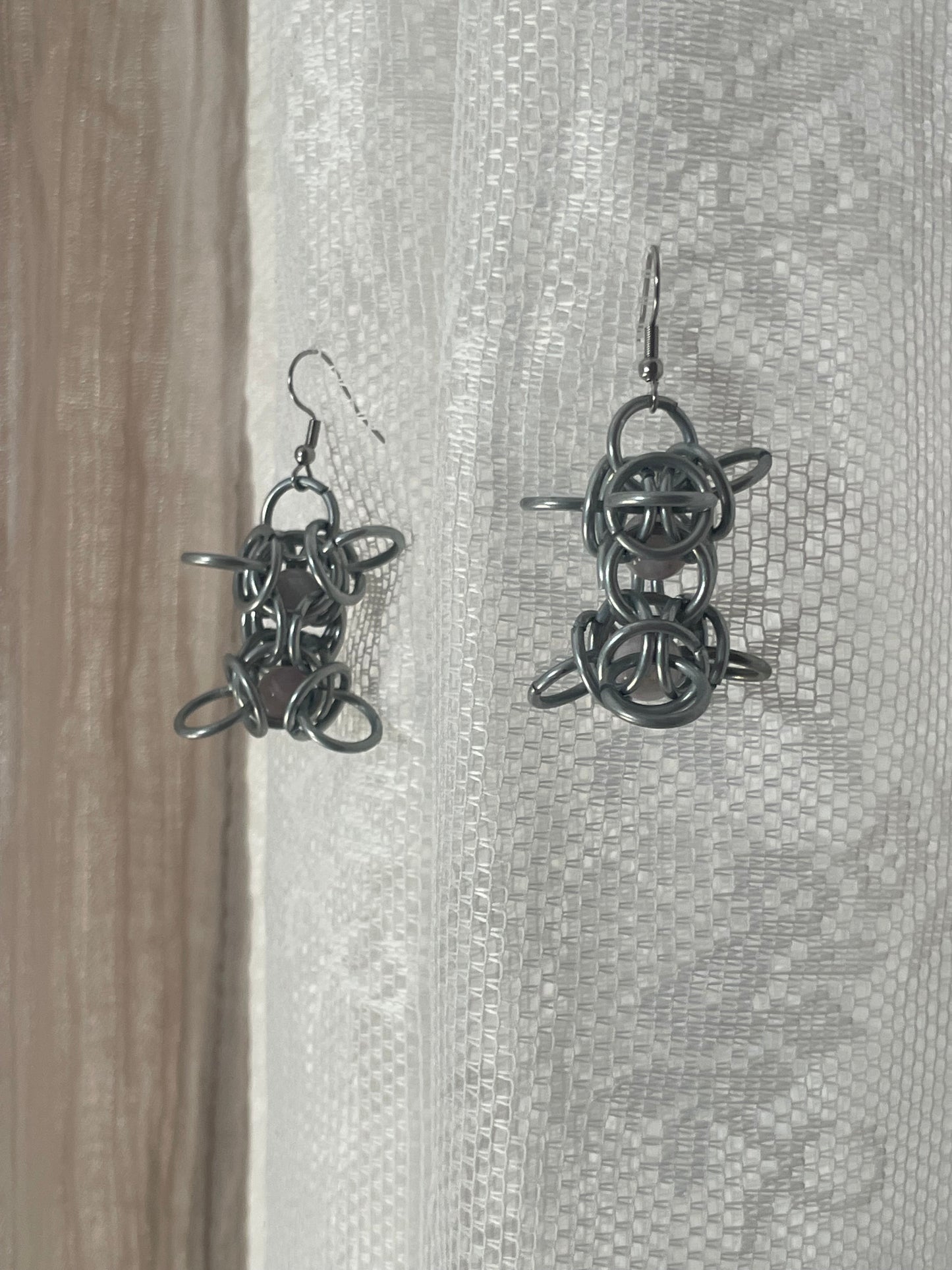 Boucles Amphores - Perles naturelles