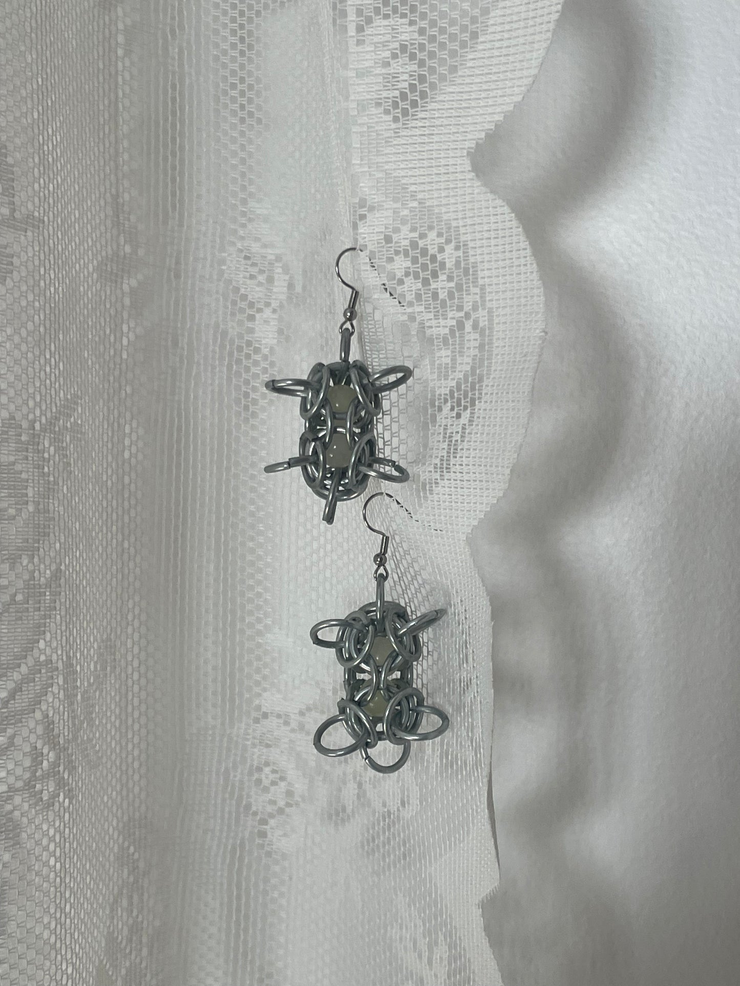 Boucles Amphores - Perles naturelles